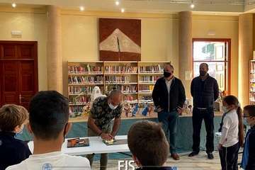 Un belén de pastilina, atractivo de la Biblioteca Saulo Torón (Telde)/Francisco Javier Santana.